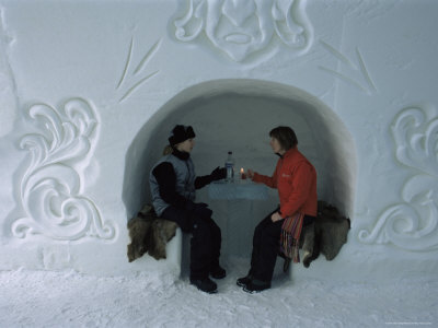 Ледяной отель LumiLinna.